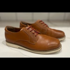 Florsheim Oxford Shoes, Boys, Color Chestnut, Size 3M
